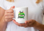 do typography custom coffee mug  design